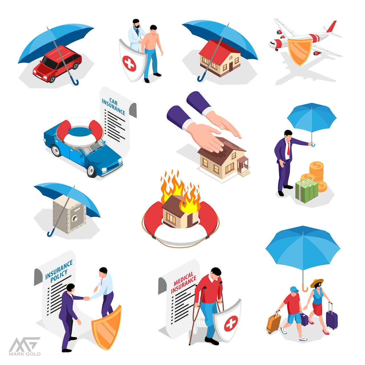 تصویر انواع بیمه