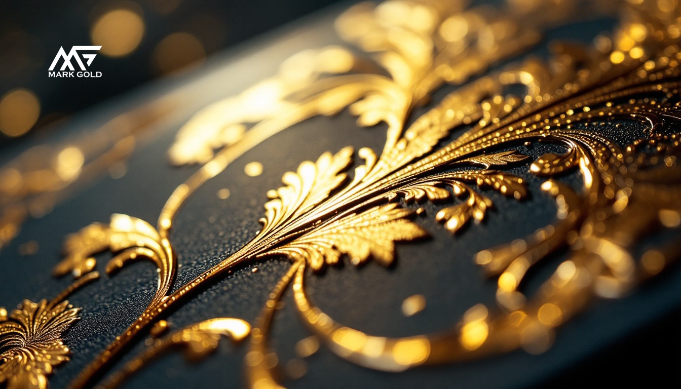 طرح برجسته طلا