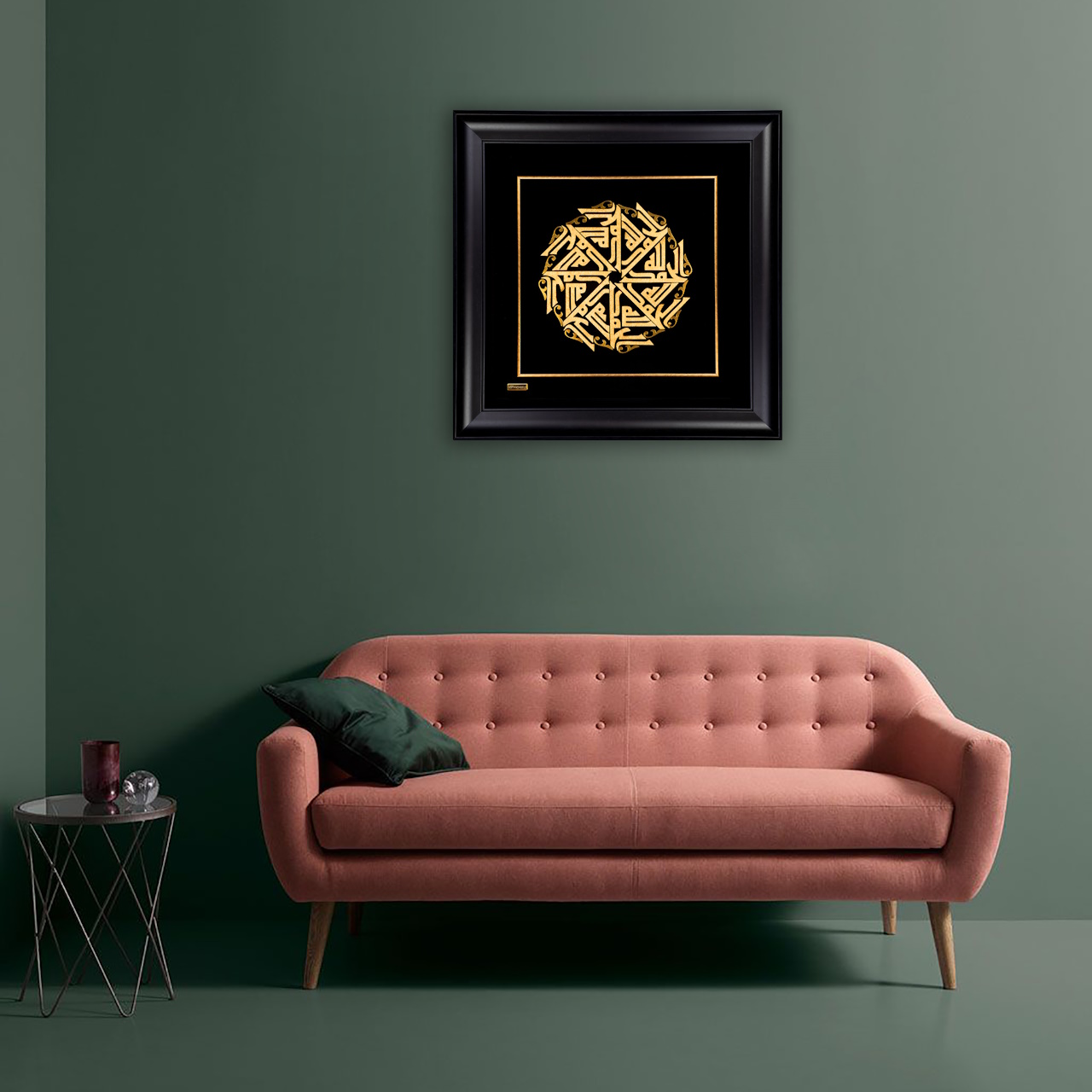 تابلو روکش طلا