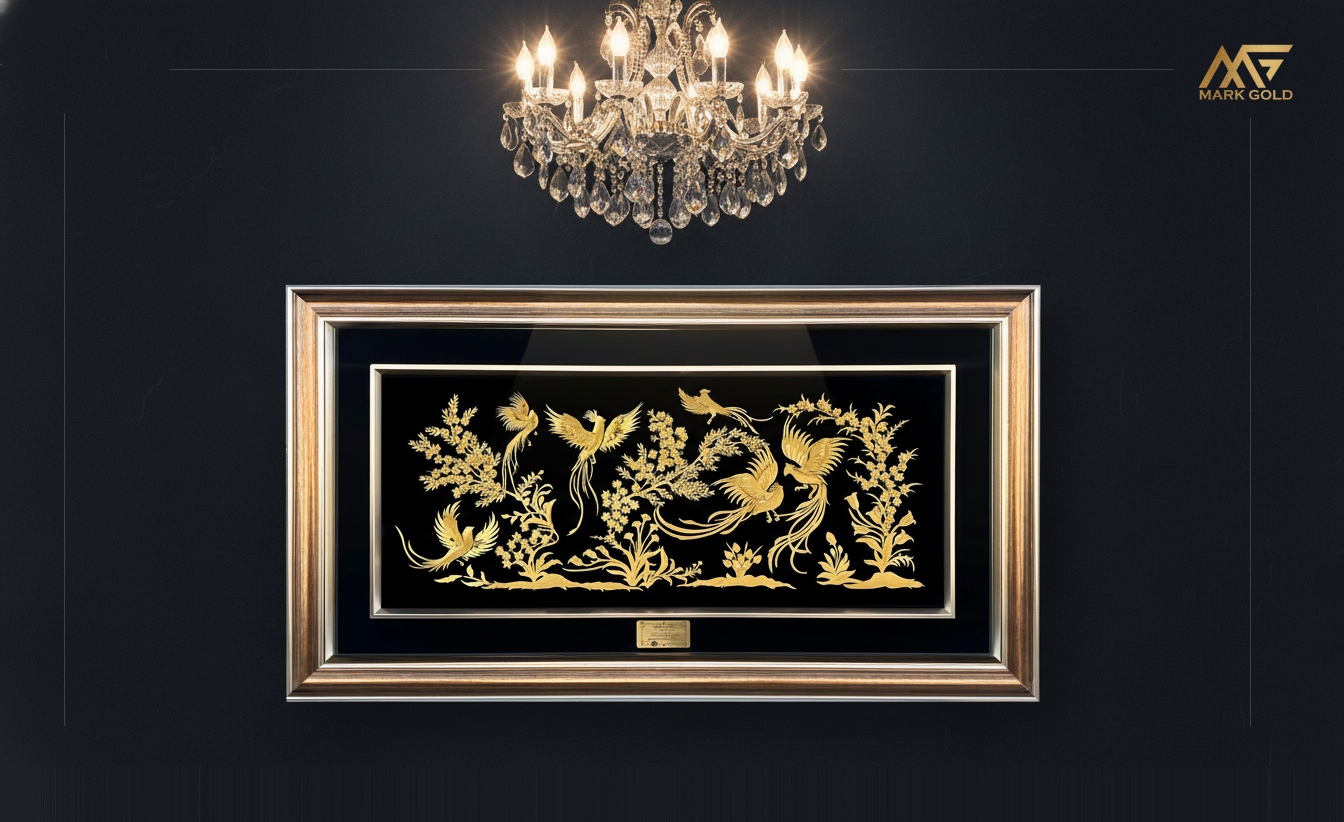 تابلو باغ پرندگان