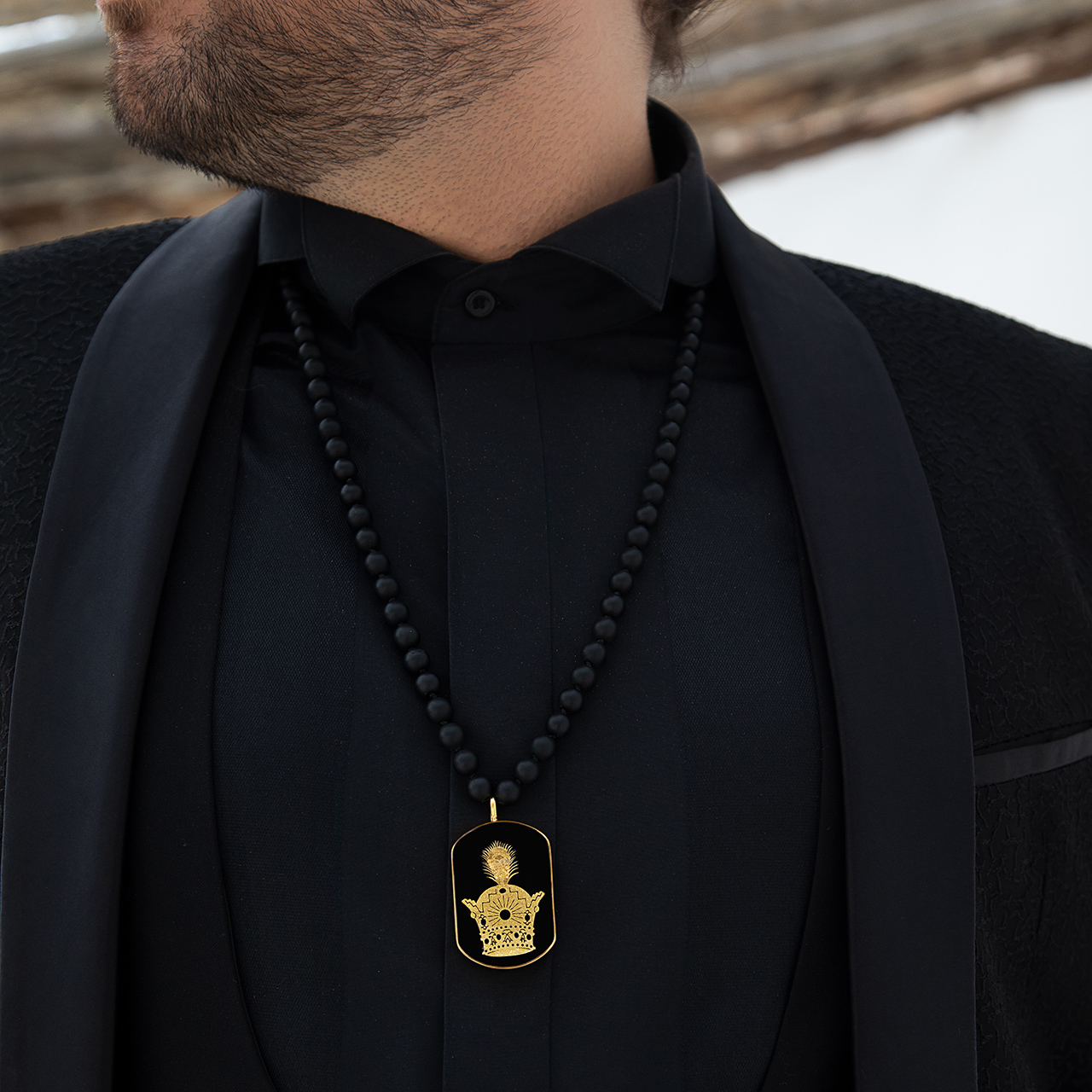 گردبند مردانه طلا