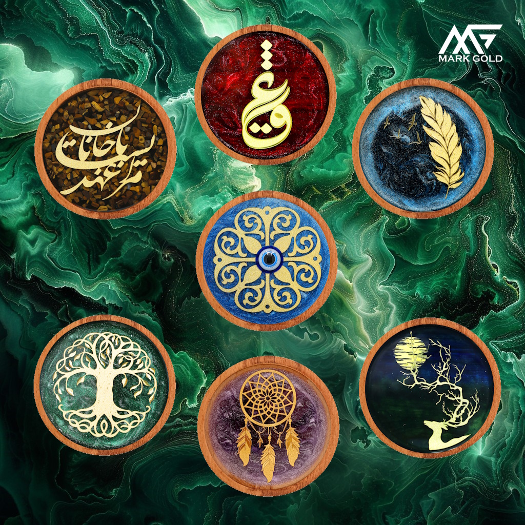 تابلو چوب و رزین