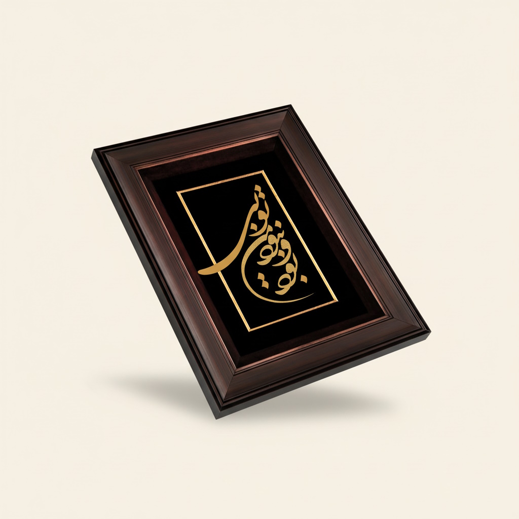 تابلو روکش طلا