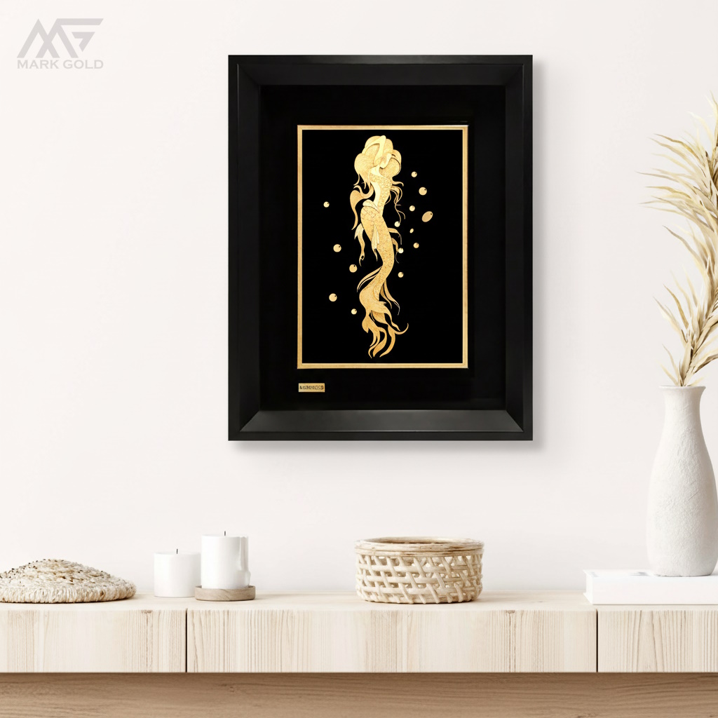 تابلو روکش طلا