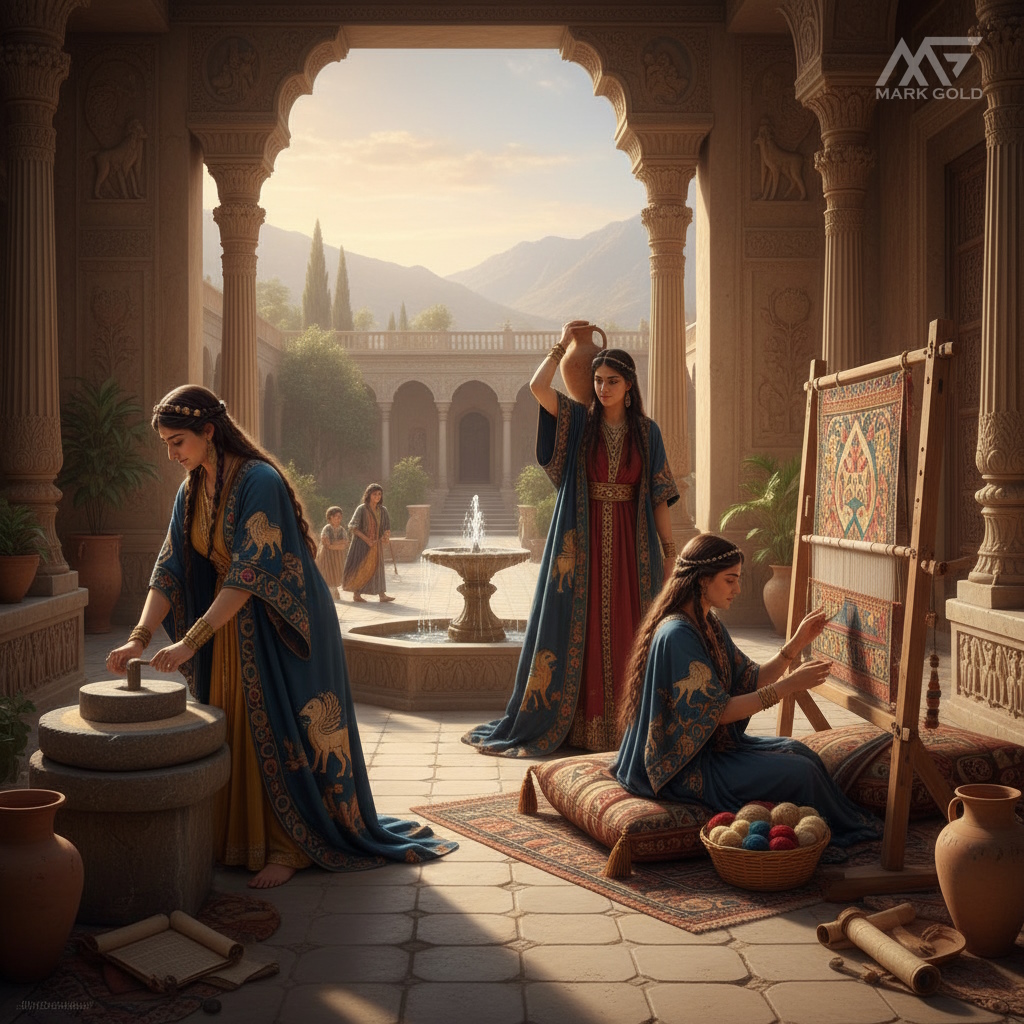 زندگی روزمره زنان ایران باستان