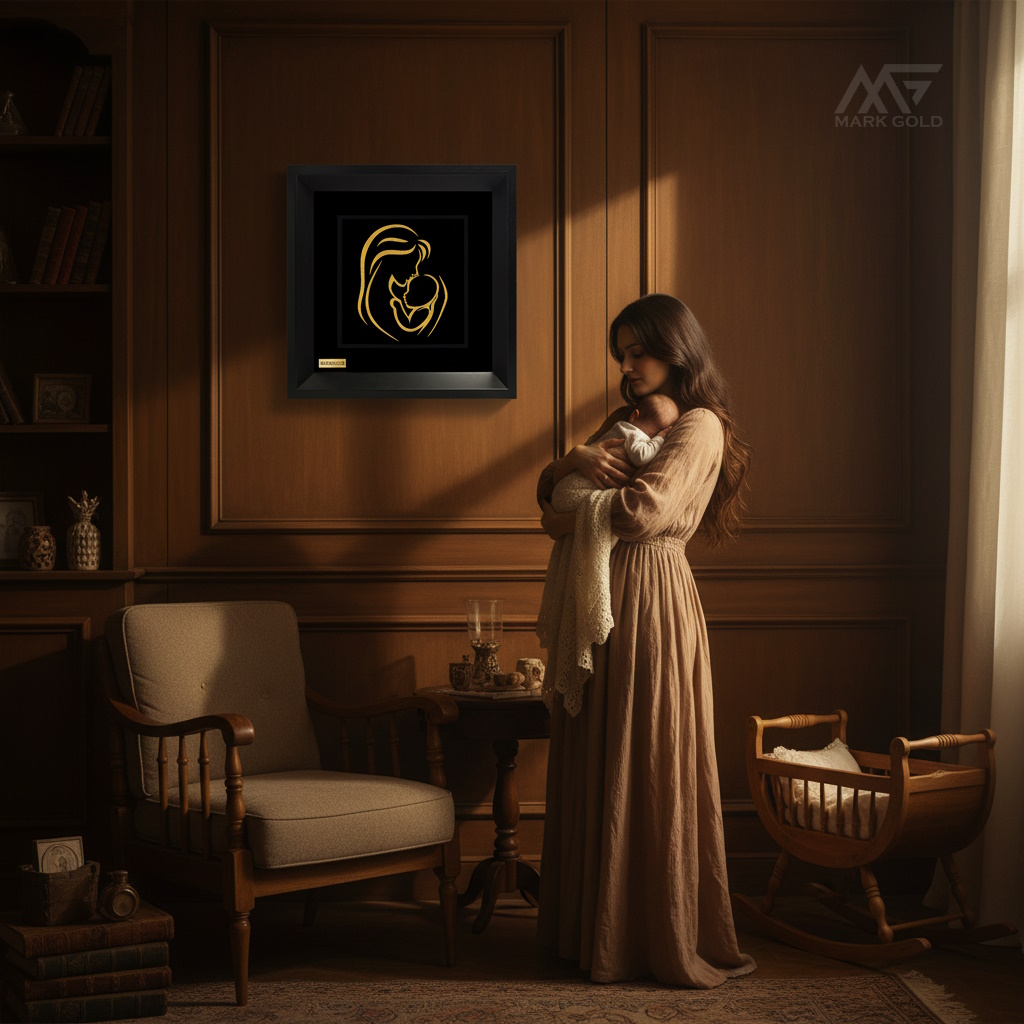 تابلو روکش طلا