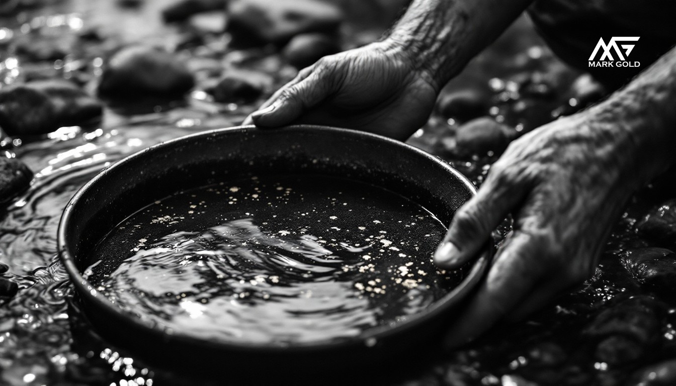 استخراج سنتی طلا