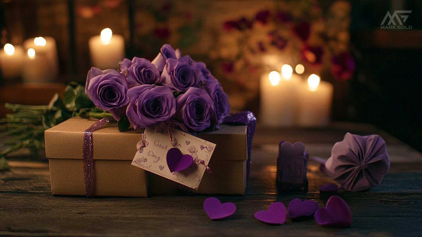 کادو و دسته گل