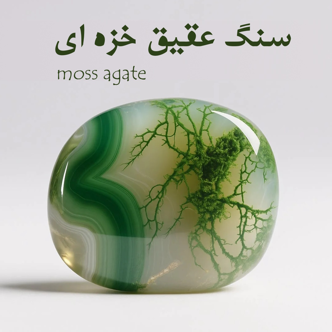 سنگ عقیق خزه ای چیست؟ راز جنگل های پنهان در دل سنگ تا داستان هایی که به رابطه ها جان می دهند