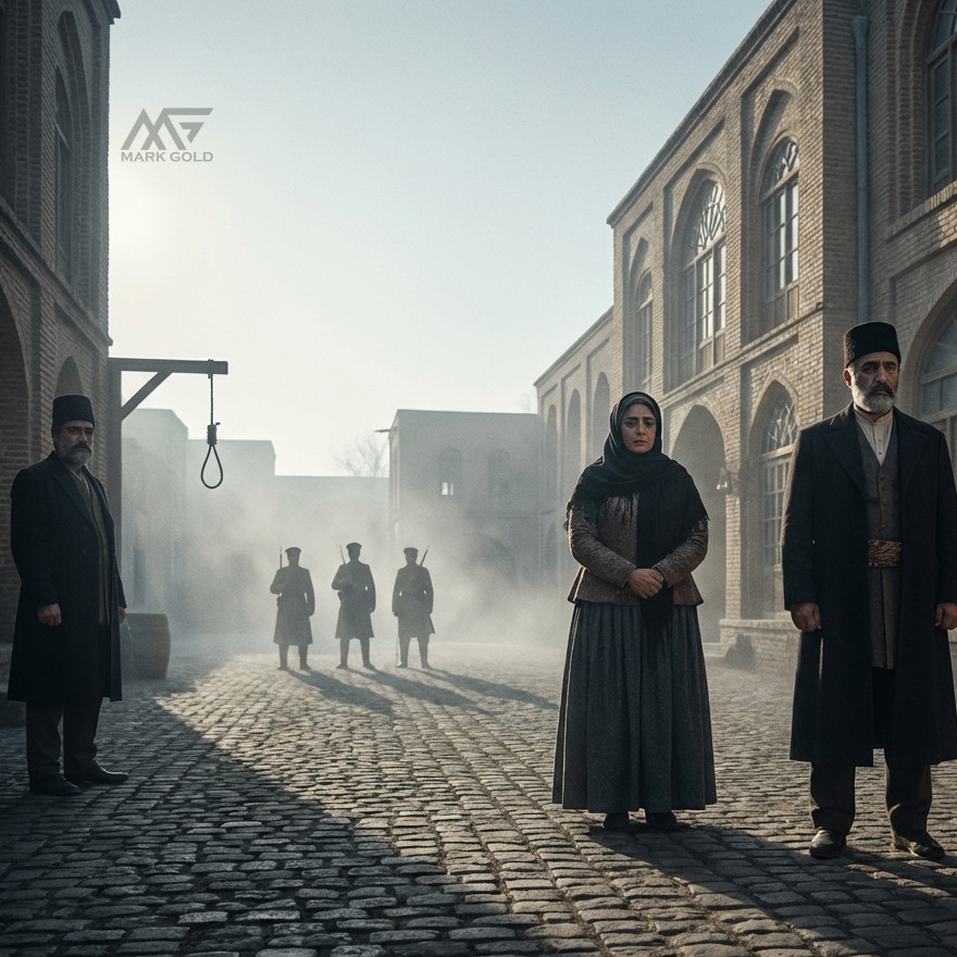 اعدام میهن پرستان آذری در تبریز توسط قوای اشغالگر روس در 1290 خورشیدی