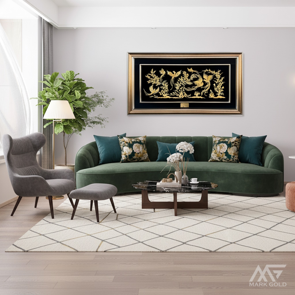 چرا هر خانه به یک تابلو هنری نیاز دارد ، تاثیر هنر بر زندگی روزمره و راز هماهنگی رنگ و اندازه در چیدمان