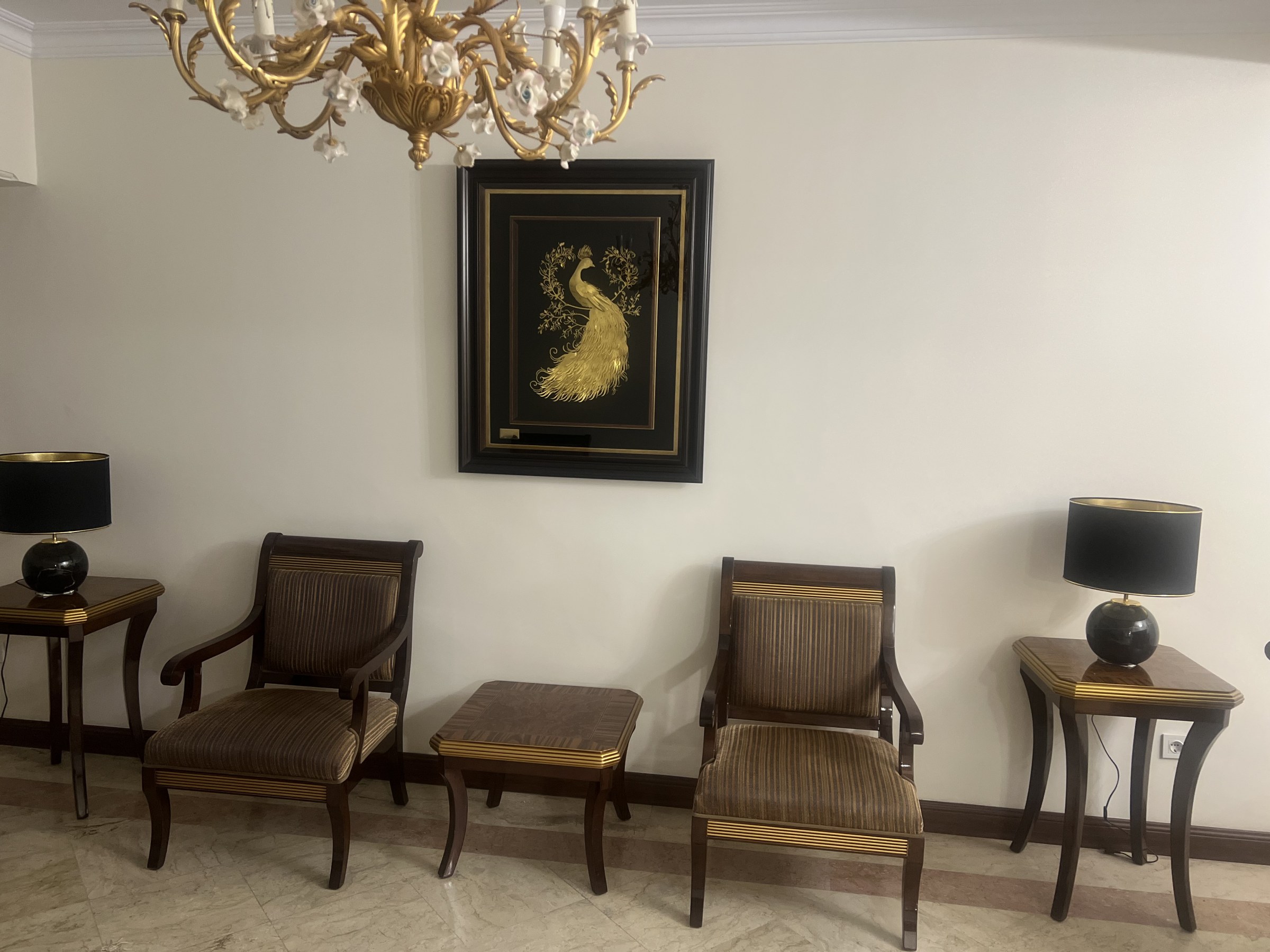 عکس مشتری از تابلو روکش طلا طرح گلناز سری هدیه G1021