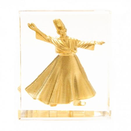 تندیس کریستال طلا رقص سماع