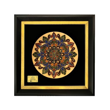 تابلو ورق طلا سری مانا طرح 14