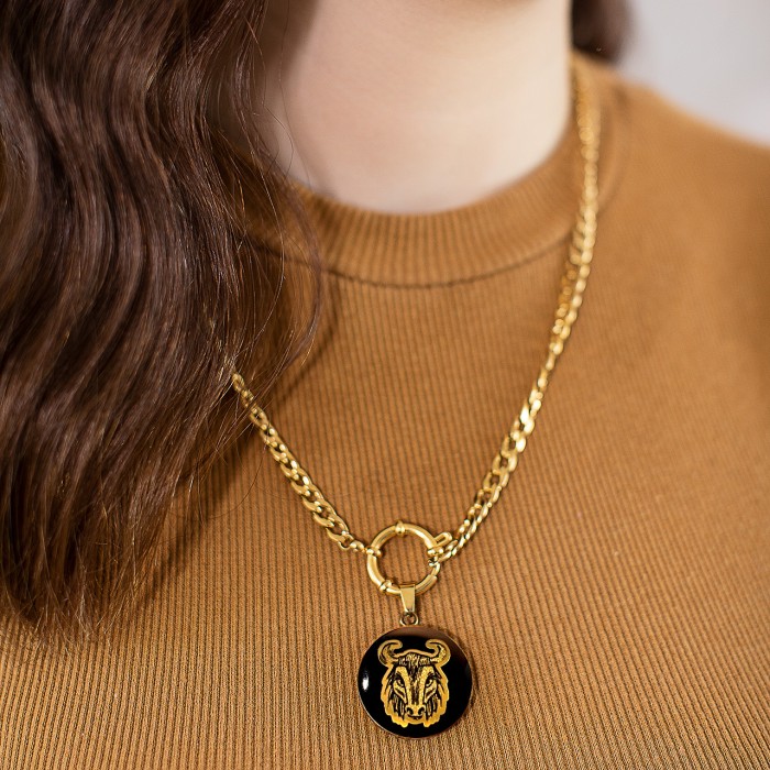 دستبند روکش طلا ماه تولد اردیبهشت سری رویال