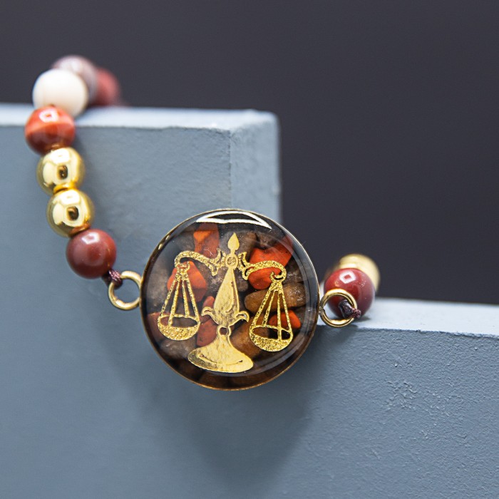 گردنبند دخترانه روکش طلا سری دیانا ماه تولد مهر