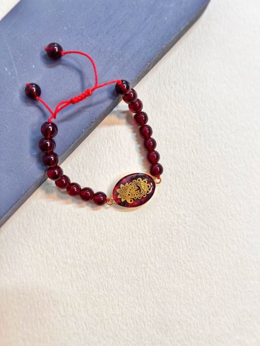 گردنبند دخترانه روکش طلا طرح آتوسا