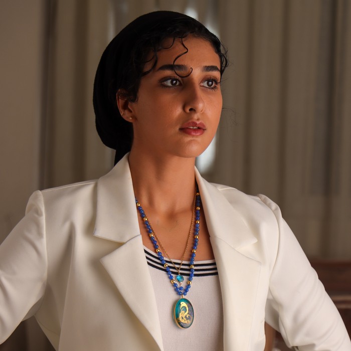 گردنبند دخترانه روکش طلا طرح پری