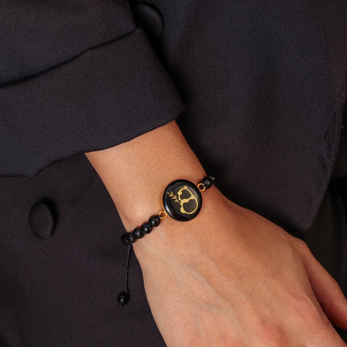 گردنبند و دستبند روکش طلا طرح پاندا