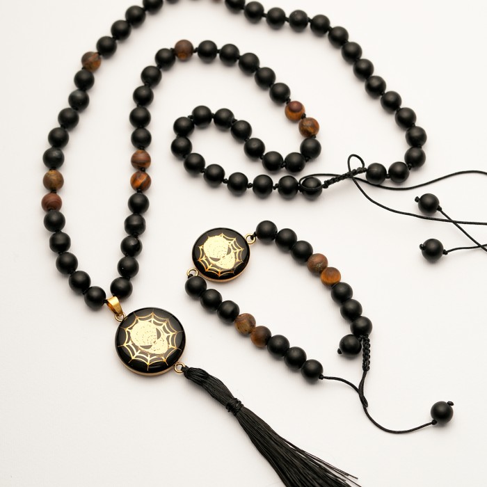 گردنبند روکش طلا طرح اسپایدر من (مرد عنکبوتی)