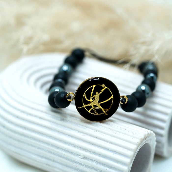 گردنبند روکش طلا طرح جردن