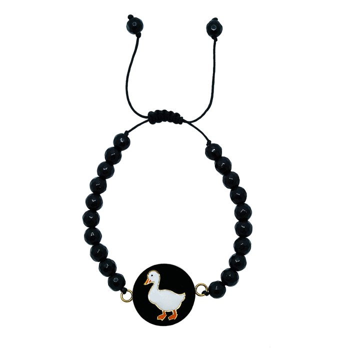 گردنبند دخترانه روکش طلا طرح اردک