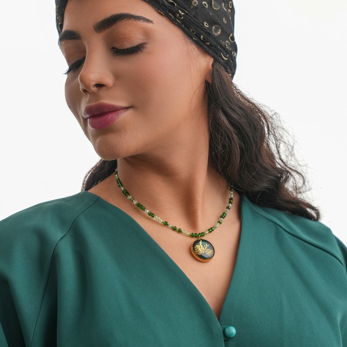 گردنبند روکش طلا طرح هاوایی