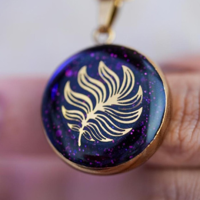 گردنبند روکش طلا طرح آیدا