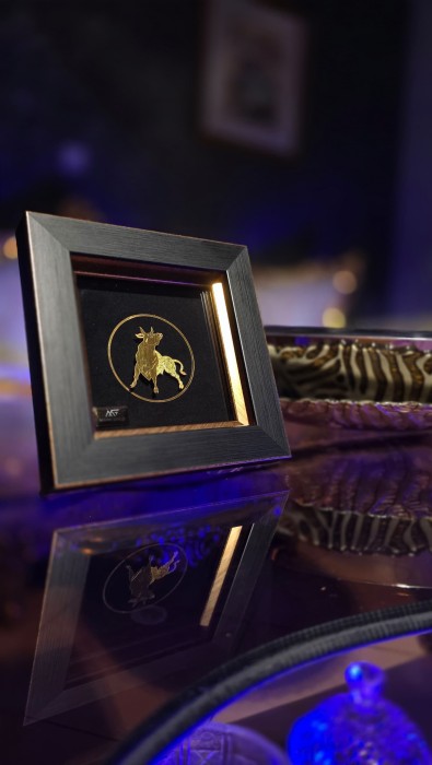 تابلو روکش طلا ماه تولد اردیبهشت سری ونوس