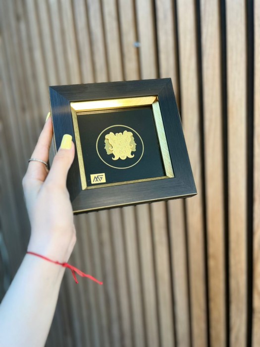 تابلو روکش طلا ماه تولد خرداد سری ونوس