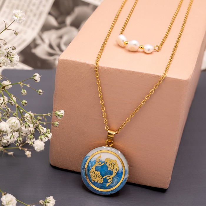 انگشتر دخترانه روکش طلا ماه تولد اسفند سری آرام