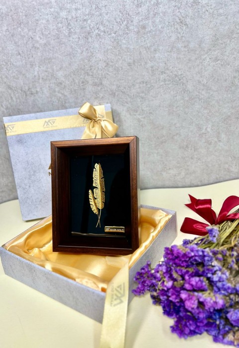 تابلو روکش طلا هاوایی 3