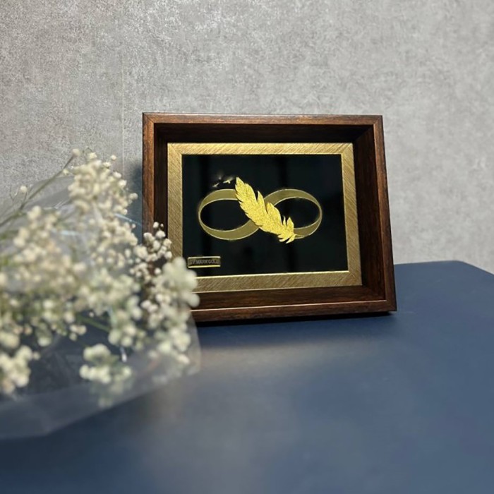 تابلو روکش طلا بی نهایت