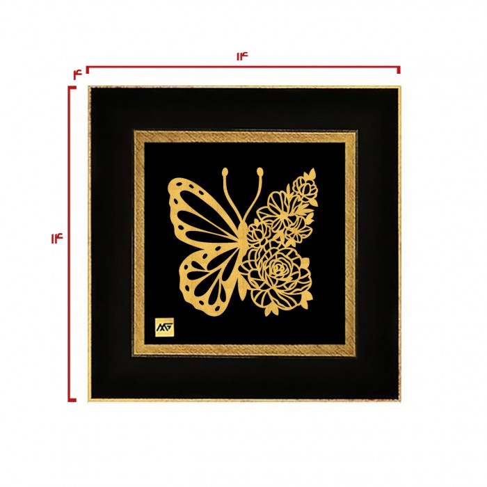 تابلو روکش طلا طرح ارغوان