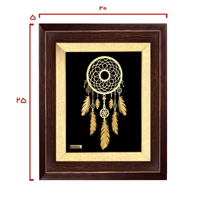 تابلو روکش طلا دریم کچر