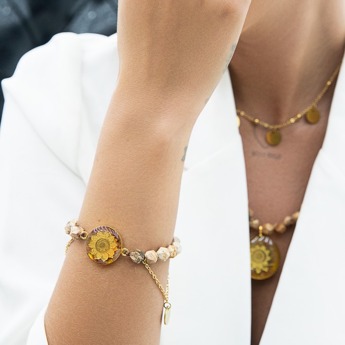 گردنبند دخترانه روکش طلا طرح جانان 