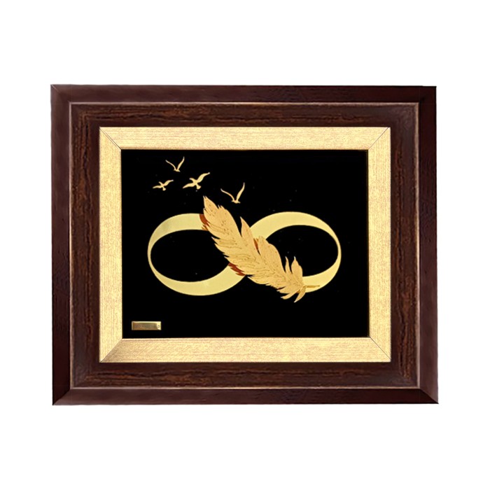 تابلو روکش طلا بی نهایت