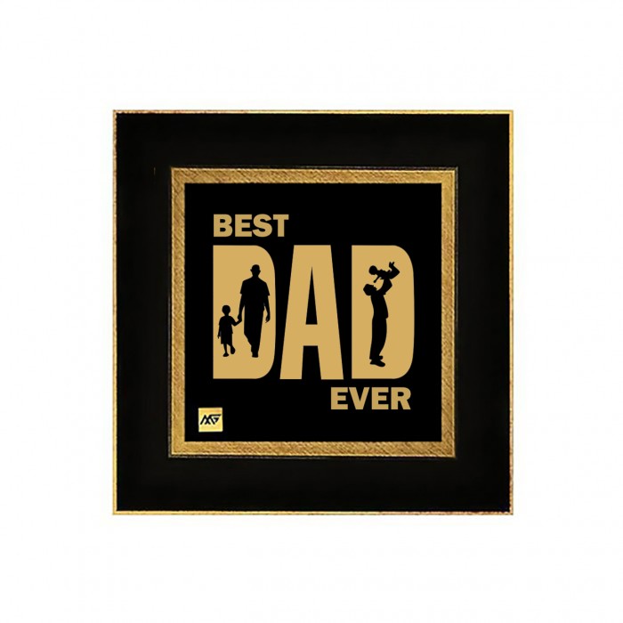 تابلو روکش طلا پدر تاینی