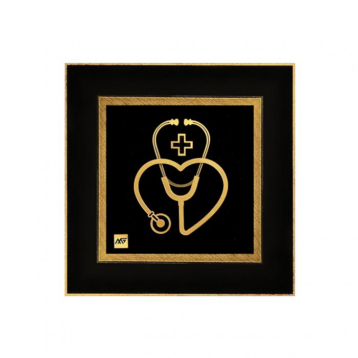 تابلو روکش طلا طرح روز پرستار